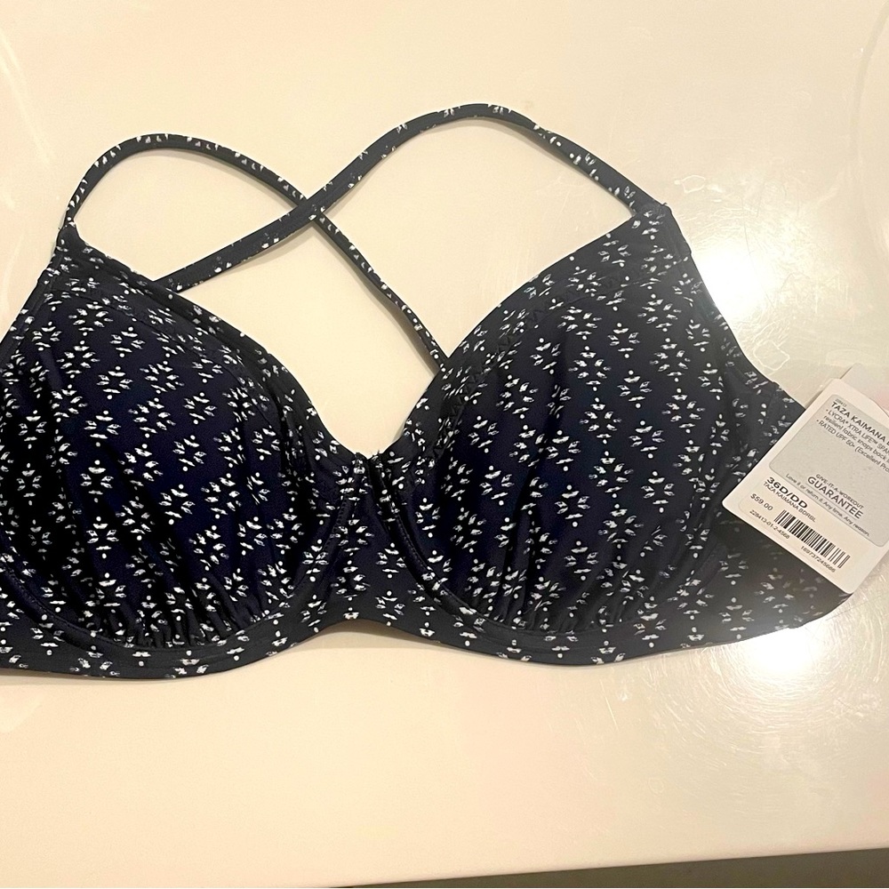 Athleta Taza Kaimana Bikini size 36D/DD NWT